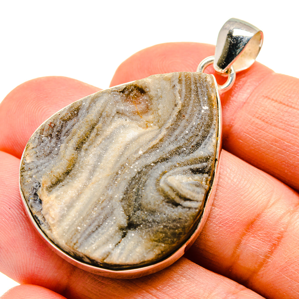 Desert Druzy Pendants handcrafted by Ana Silver Co - PD742484