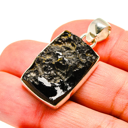 Tektite Pendants handcrafted by Ana Silver Co - PD742517