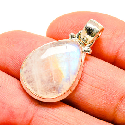 Rainbow Moonstone Pendants handcrafted by Ana Silver Co - PD742534