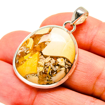 Brecciated Mookaite Pendants handcrafted by Ana Silver Co - PD742539