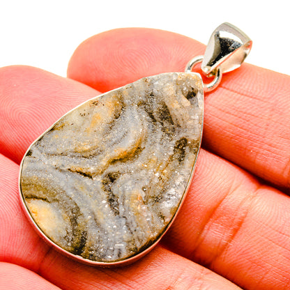 Desert Druzy Pendants handcrafted by Ana Silver Co - PD742654