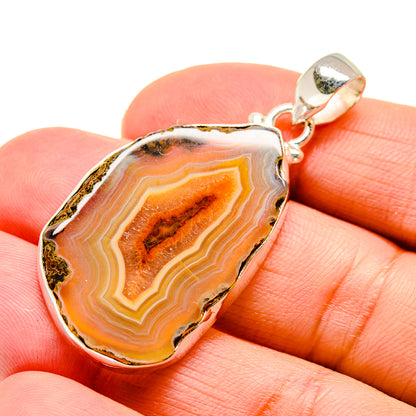 Agate Slice Pendants handcrafted by Ana Silver Co - PD742672