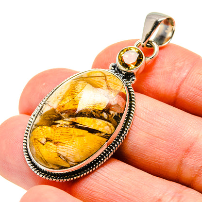 Brecciated Mookaite Pendants handcrafted by Ana Silver Co - PD742938