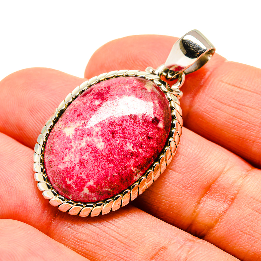 Thulite Pendants handcrafted by Ana Silver Co - PD742959