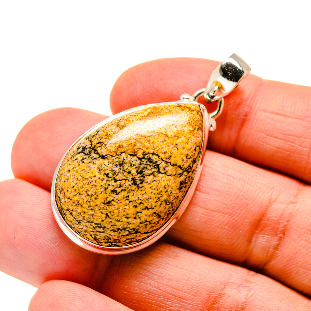 Picture Jasper Pendants handcrafted by Ana Silver Co - PD743153