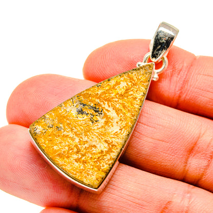 Germany Psilomelane Dendrite Pendants handcrafted by Ana Silver Co - PD743281