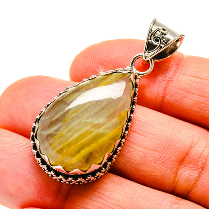 Green Fluorite Pendants handcrafted by Ana Silver Co - PD743318