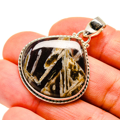 Turkish Tube Agate Pendants handcrafted by Ana Silver Co - PD743324