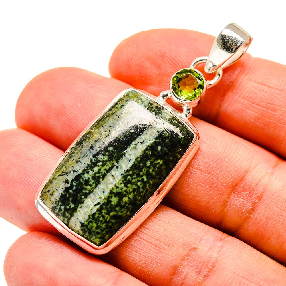 Lizard Jasper Pendants handcrafted by Ana Silver Co - PD743387