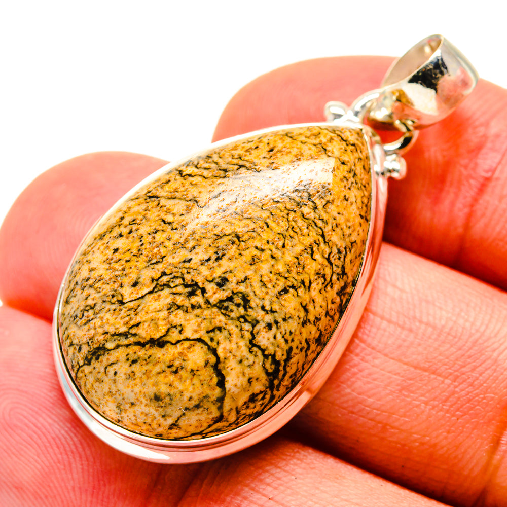 Picture Jasper Pendants handcrafted by Ana Silver Co - PD743400