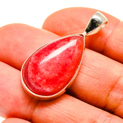Pink Agate Pendants handcrafted by Ana Silver Co - PD743487