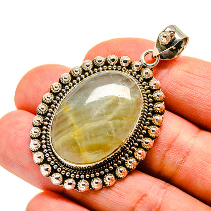 Green Fluorite Pendants handcrafted by Ana Silver Co - PD743536