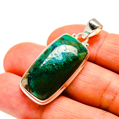 Chrysocolla Pendants handcrafted by Ana Silver Co - PD743856