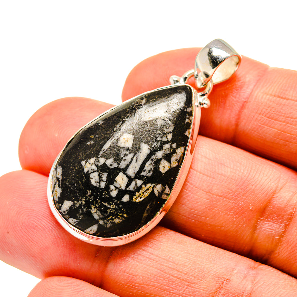 Pinolith Jasper Pendants handcrafted by Ana Silver Co - PD743937