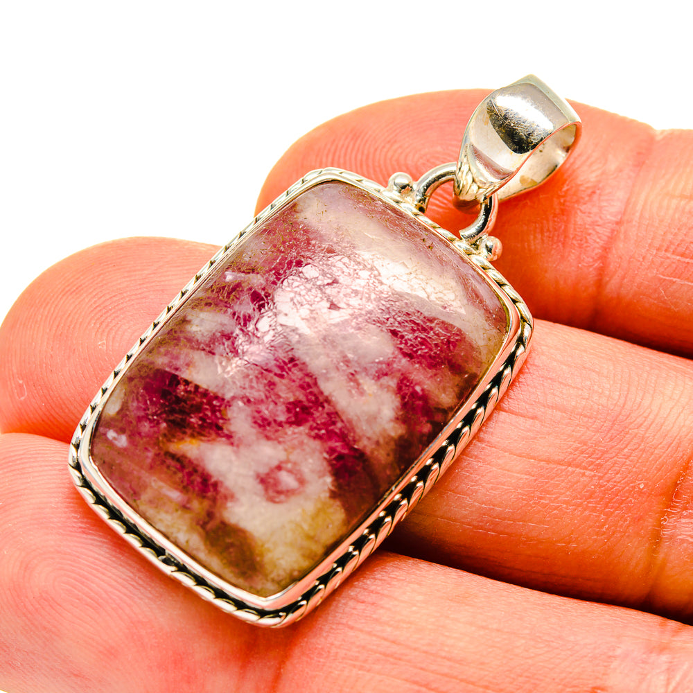 Lepidolite Pendants handcrafted by Ana Silver Co - PD744028