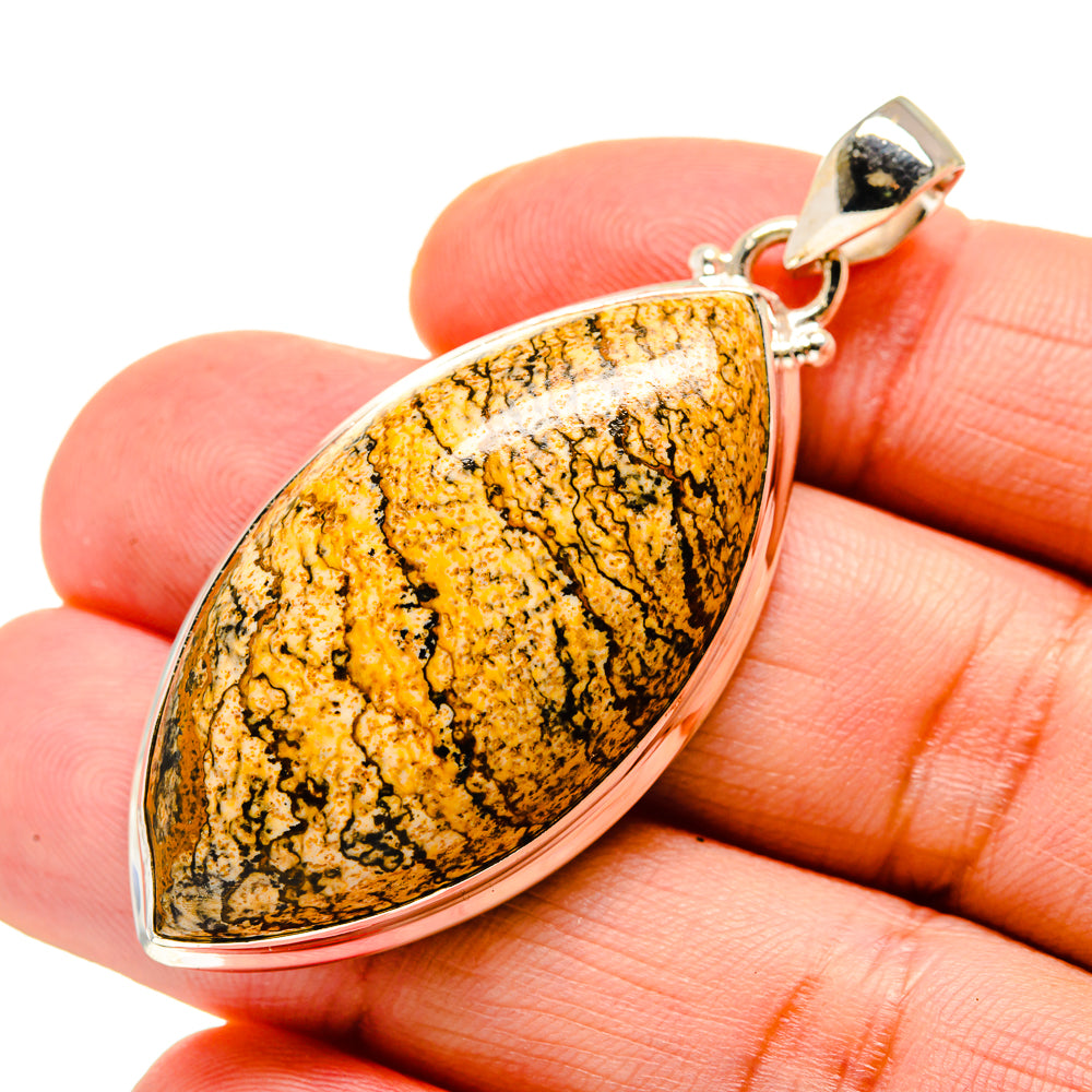 Picture Jasper Pendants handcrafted by Ana Silver Co - PD744059