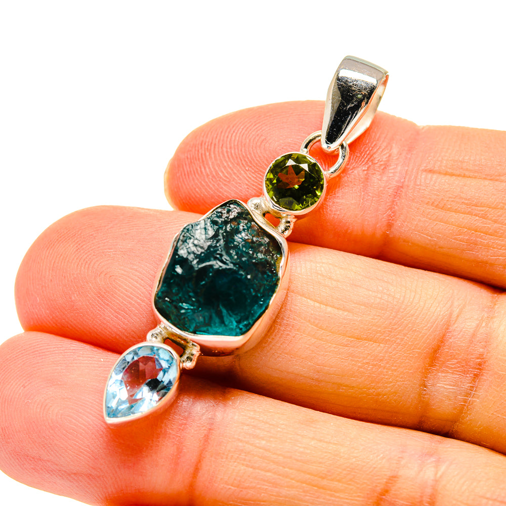 Apatite Pendants handcrafted by Ana Silver Co - PD744266