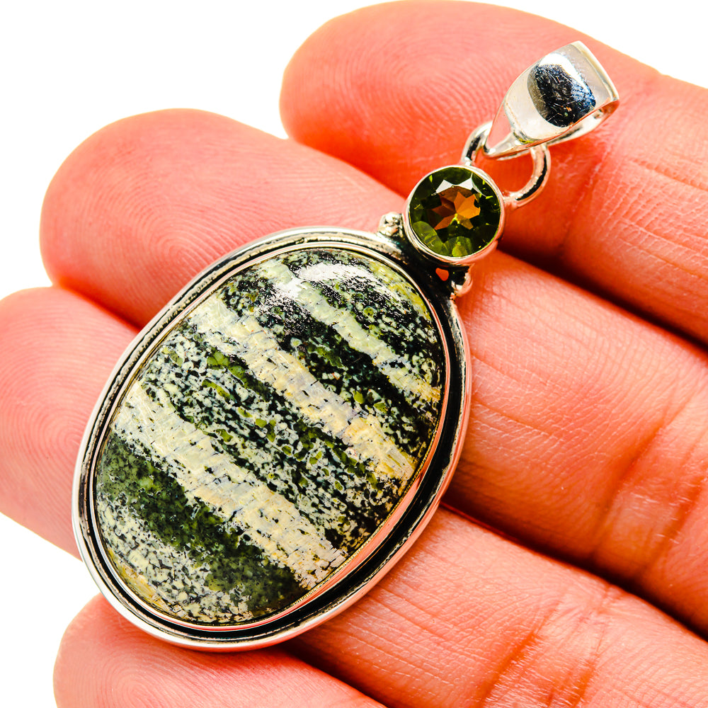 Lizard Jasper Pendants handcrafted by Ana Silver Co - PD744382