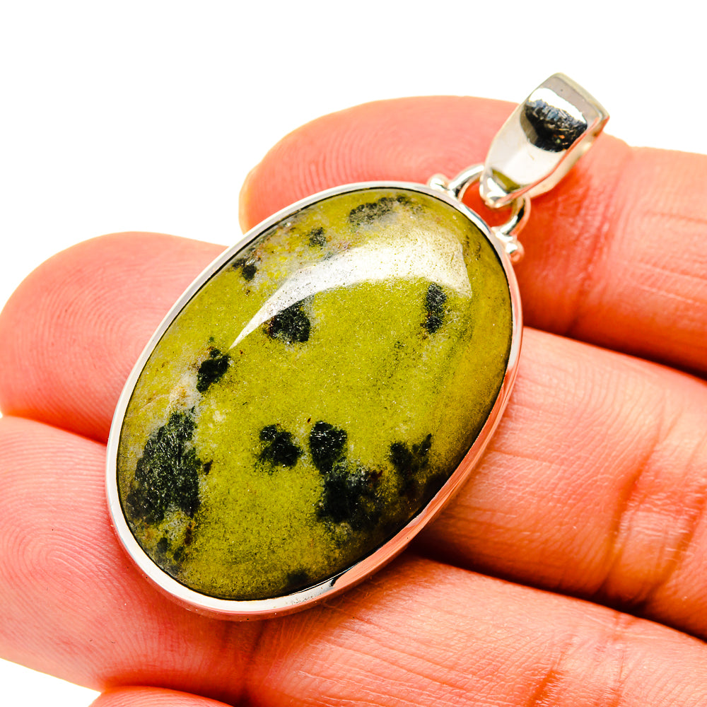 Rainforest Jasper Pendants handcrafted by Ana Silver Co - PD744426