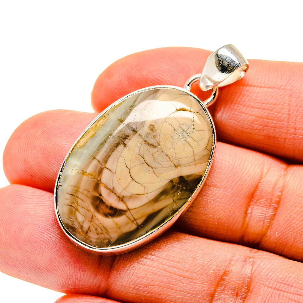 Willow Creek Jasper Pendants handcrafted by Ana Silver Co - PD744482