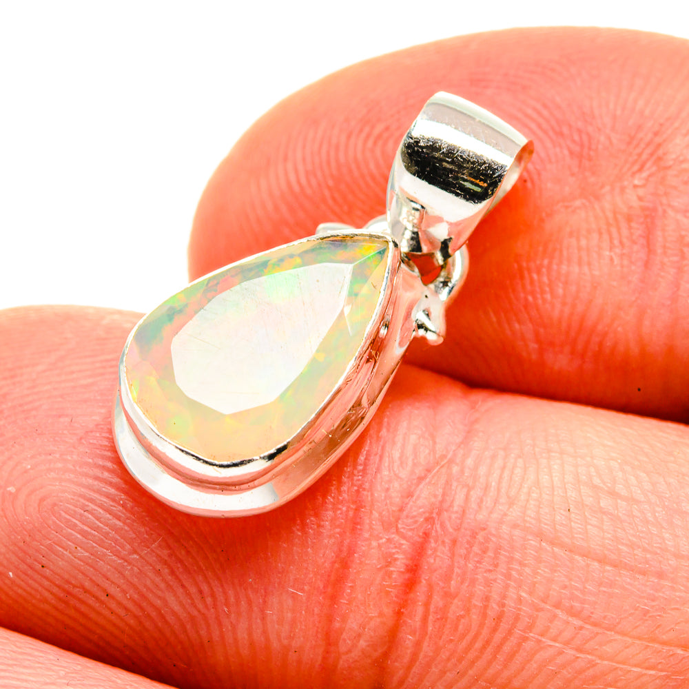 Ethiopian Opal Pendants handcrafted by Ana Silver Co - PD744497