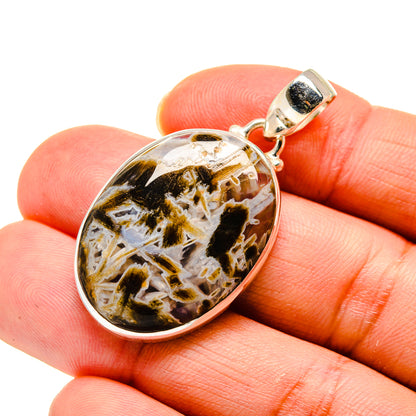 Turkish Tube Agate Pendants handcrafted by Ana Silver Co - PD744504
