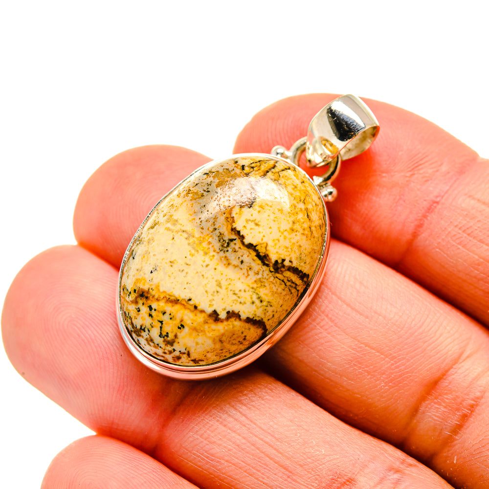 Picture Jasper Pendants handcrafted by Ana Silver Co - PD744571