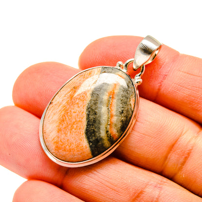 Scolecite Pendants handcrafted by Ana Silver Co - PD744574