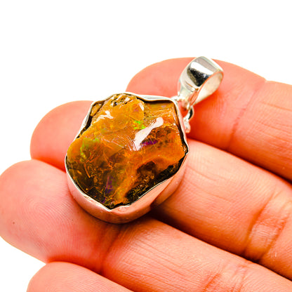 Ethiopian Opal Pendants handcrafted by Ana Silver Co - PD744591