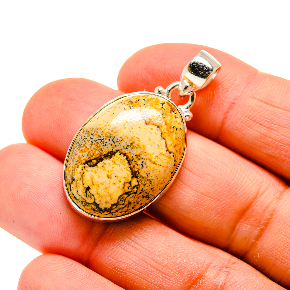 Picture Jasper Pendants handcrafted by Ana Silver Co - PD744596