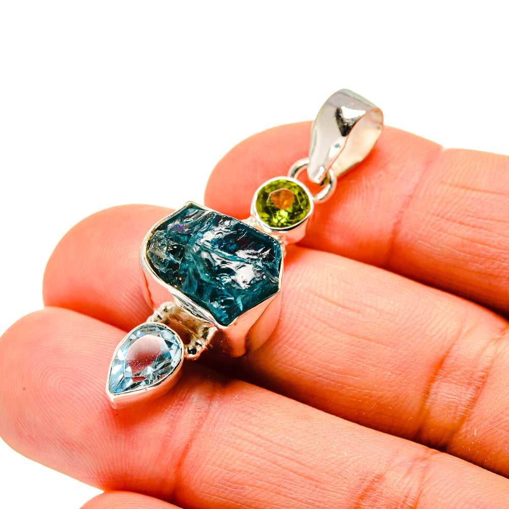 Apatite Pendants handcrafted by Ana Silver Co - PD744601