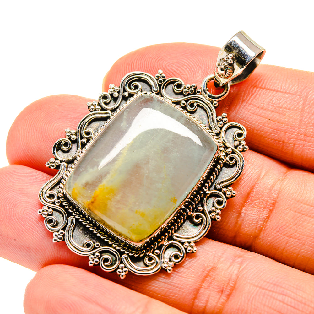 Green Fluorite Pendants handcrafted by Ana Silver Co - PD744619