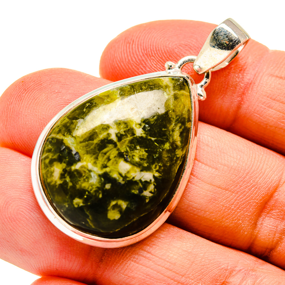 Rainforest Jasper Pendants handcrafted by Ana Silver Co - PD744861