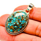 Blue Copper Composite Turquoise Pendants handcrafted by Ana Silver Co - PD744892