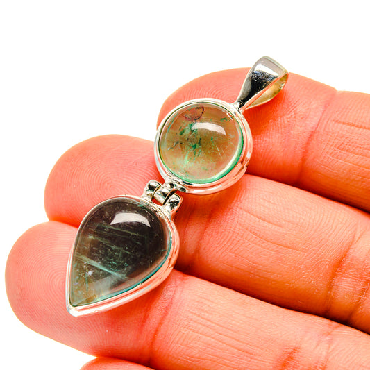 Green Fluorite Pendants handcrafted by Ana Silver Co - PD745036