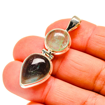 Green Fluorite Pendants handcrafted by Ana Silver Co - PD745037