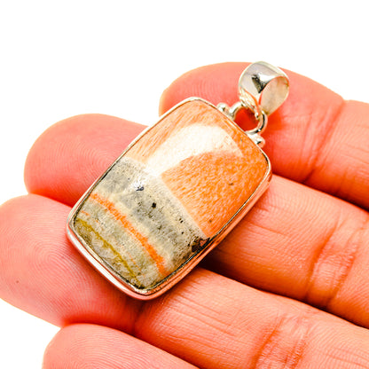 Scolecite Pendants handcrafted by Ana Silver Co - PD745129