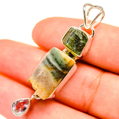 Ocean Jasper Pendants handcrafted by Ana Silver Co - PD7452