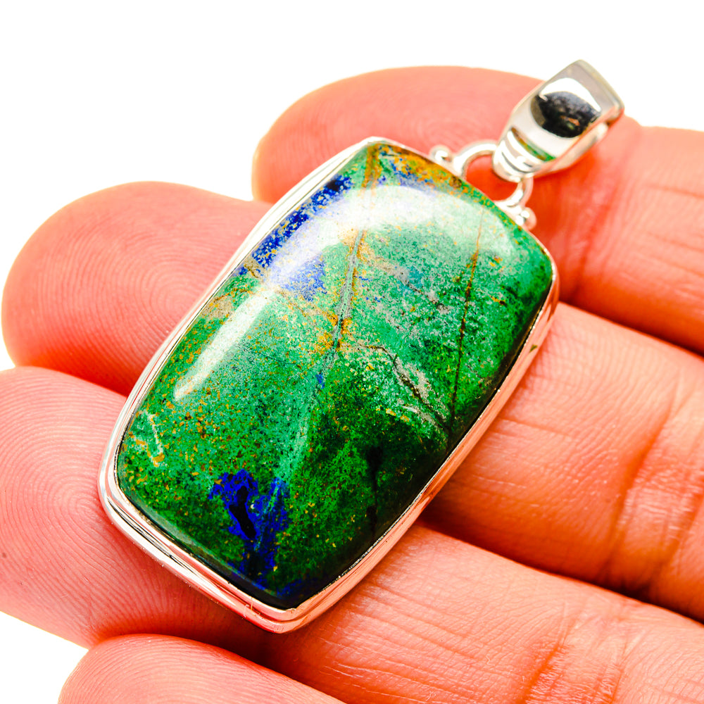Azurite Pendants handcrafted by Ana Silver Co - PD745230