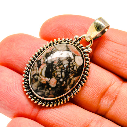 Crinoid Fossil Pendants handcrafted by Ana Silver Co - PD745238