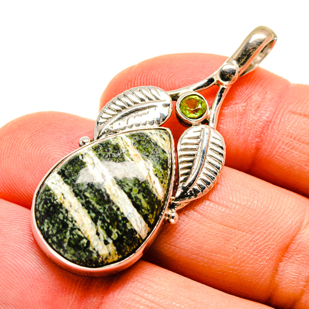 Lizard Jasper Pendants handcrafted by Ana Silver Co - PD745329