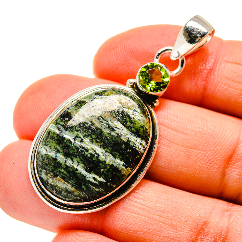 Lizard Jasper Pendants handcrafted by Ana Silver Co - PD745331