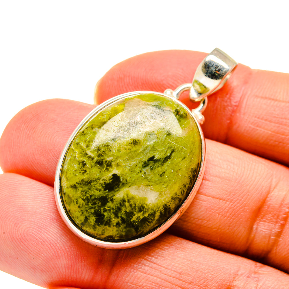 Rainforest Jasper Pendants handcrafted by Ana Silver Co - PD745481