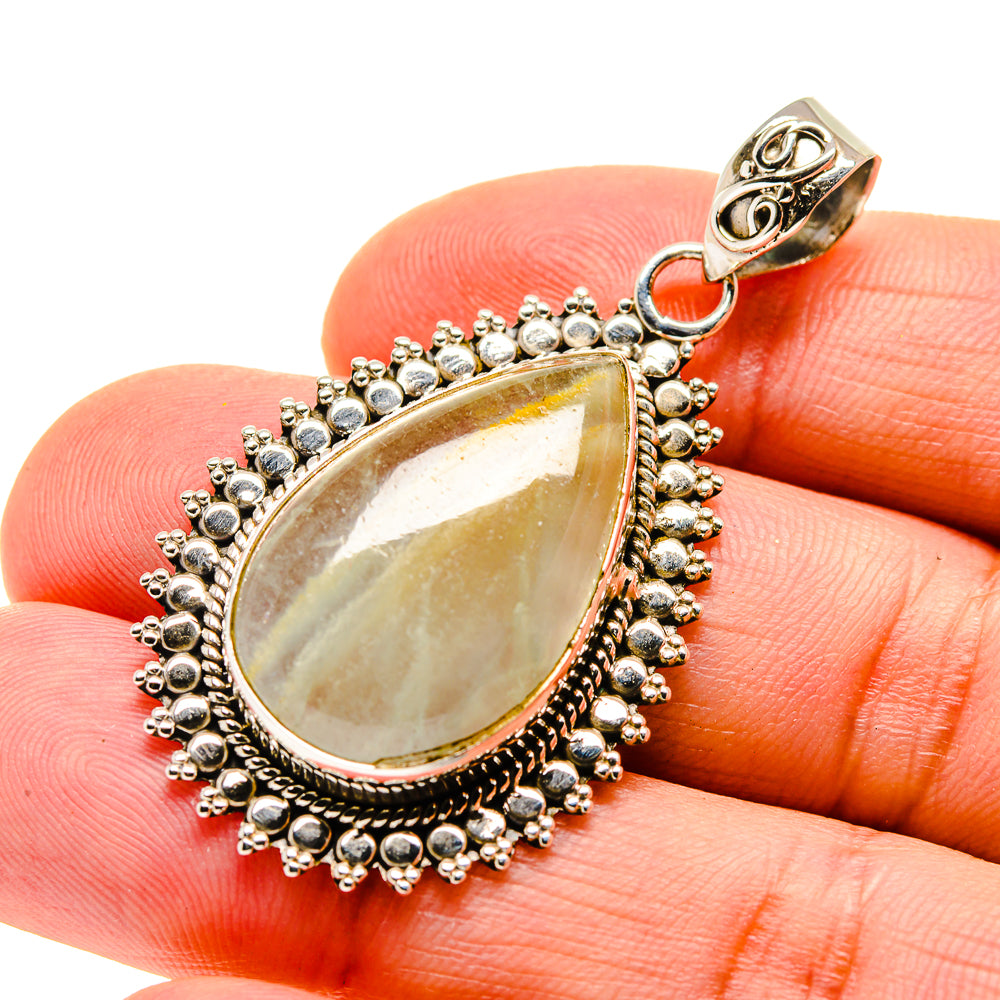 Green Fluorite Pendants handcrafted by Ana Silver Co - PD745527