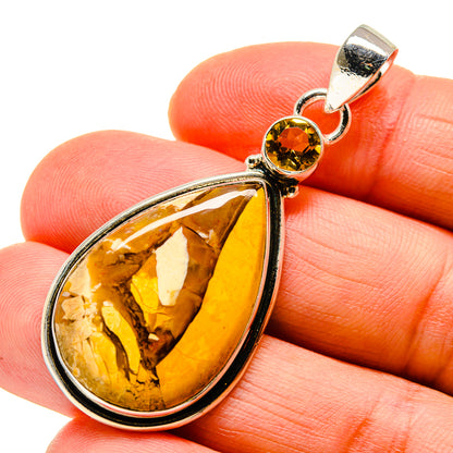Brecciated Mookaite Pendants handcrafted by Ana Silver Co - PD745606