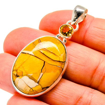 Brecciated Mookaite Pendants handcrafted by Ana Silver Co - PD745608