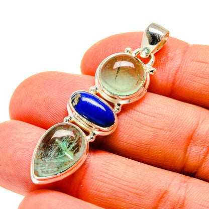 Green Fluorite Pendants handcrafted by Ana Silver Co - PD745613