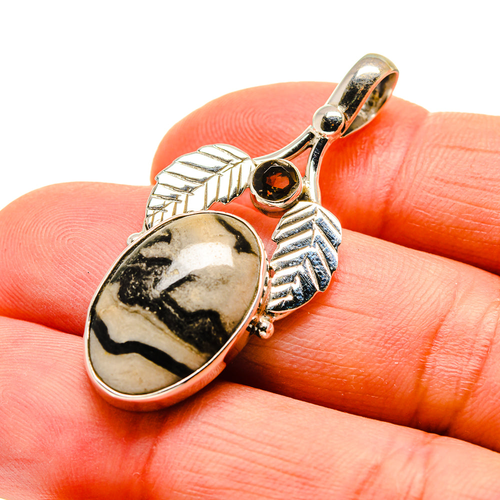 Zebra Jasper Pendants handcrafted by Ana Silver Co - PD745631