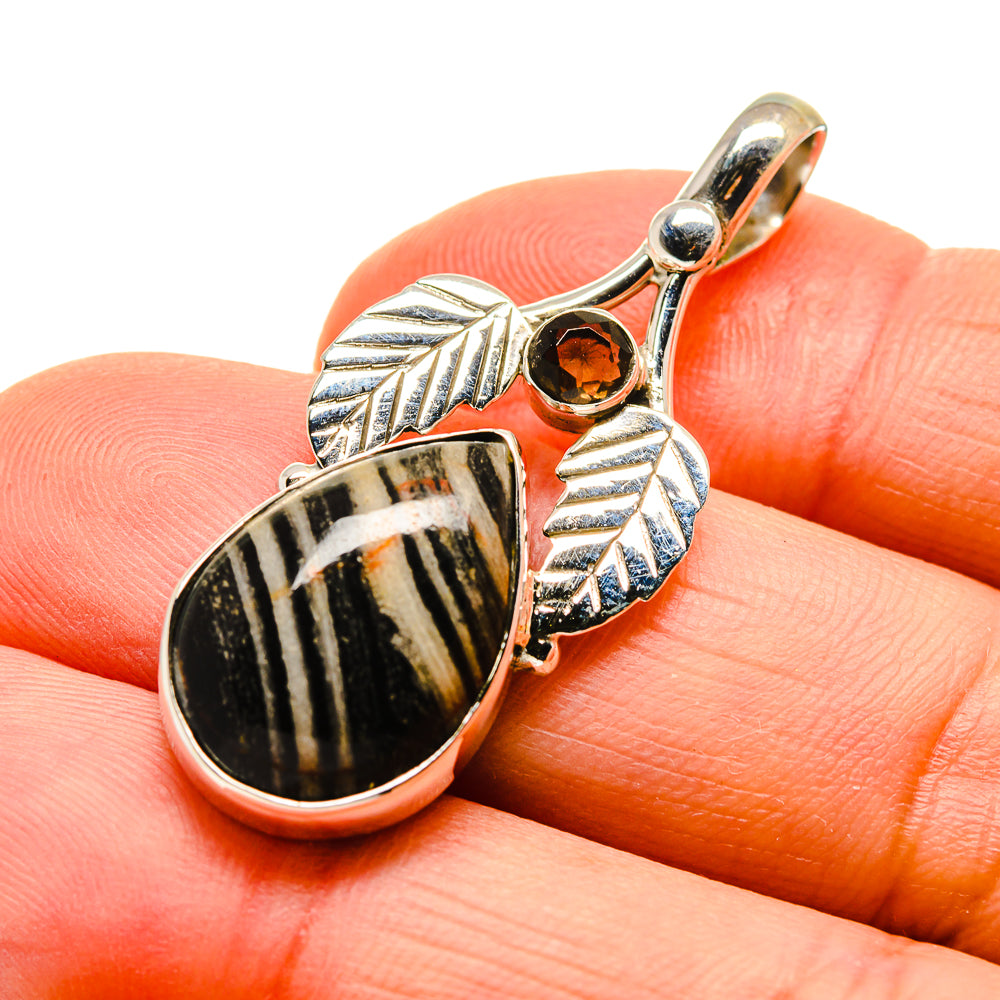 Zebra Jasper Pendants handcrafted by Ana Silver Co - PD745637