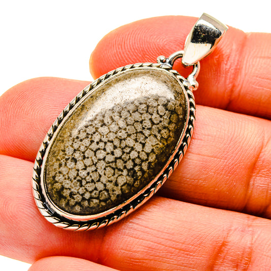 Stingray Coral Pendants handcrafted by Ana Silver Co - PD745650